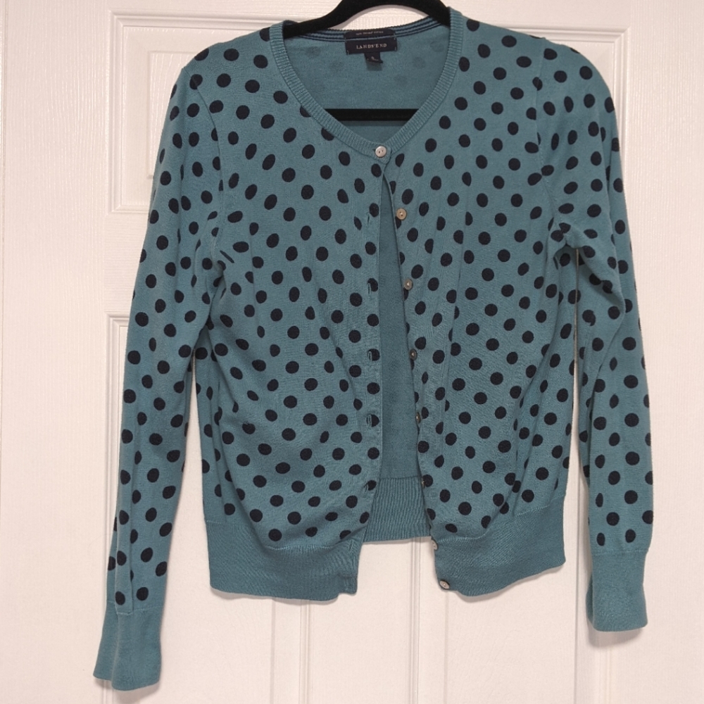 Lands End Cardigan